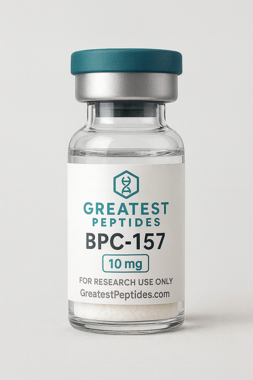 BPC-157 research peptide vial for laboratory and scientific research use