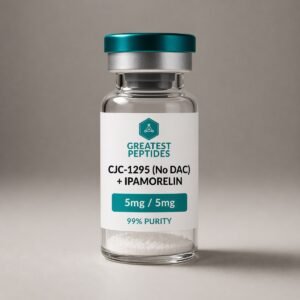 CJC-1295 No DAC + Ipamorelin 5mg/5mg vial — Greatest Peptides
